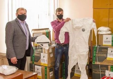 KADORR Agro обеспечила средствами защиты жителей Пятихатского района